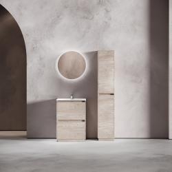 Тумба с раковиной SANCOS Libra Floor 60 дуб галифакс 