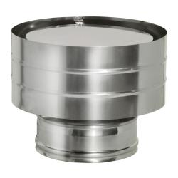 Дефлектор-сэндвич ДЫМОК AISI 439 0,5 мм 150/230 мм