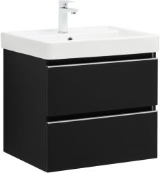 Тумба с раковиной AQUANET Вега 70 черный 