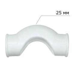 Обводное колено ПП FORMUL полипропилен раструбное 25 мм