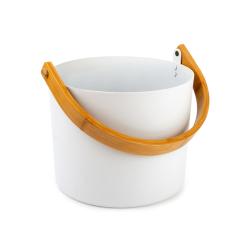 Ведро MAESTRO WOODS Premium line white 5 л