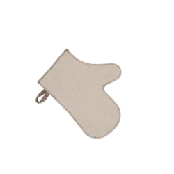 Рукавица для бани БАЦЬКИНА БАНЯ Белый