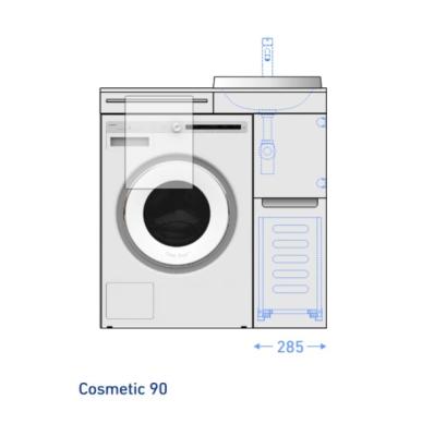 Тумба с раковиной ALAVANN Cosmetic 90