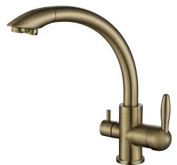 Смеситель для кухни PAULMARK Essen Бронза Es213001-BR