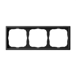 Рамка SYSTEME ELECTRIC Art Gallery 3 поста карбон GAL001003