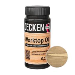 Масло DECKEN Worktop Oil Wood для рабочих поверхностей Орех 0,125 л