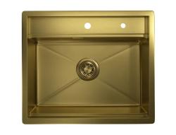 Мойка кухонная GRANULA KS-6051 Золото сатин