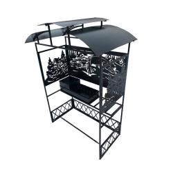 Мангал Рыбка 1500*800*2300 мм