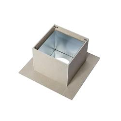 Потолочно-проходной узел FERRUM Blackside AISI 430 0,5 мм 210 мм