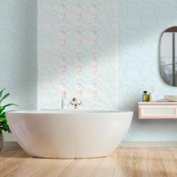 Панель ПВХ ЦЕНТУРИОН Дольче вита Альтера голубая фон 8*250*2700 мм