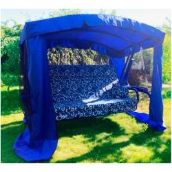 Качели садовые GARDEN STORY Ранго Синий 234*150*175 см