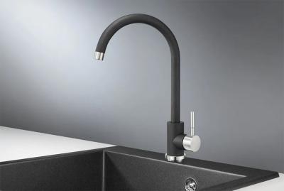 Смеситель для кухни GRANULA Черный ST-4031