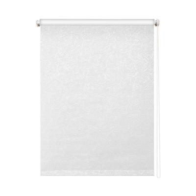 8090 Рулонная штора BlackOut Фрост Белый120х175 /Уют/