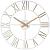 Часы настенные 40 см Лофт металл.белый с золот. /4022-003/Рубин/