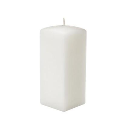 Свеча квадрат. призма 60/100 бел. /Lumi/