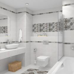 Плитка базовая CERSANIT Alrami Серый 20*44 см