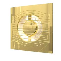 Вентилятор осевой ERA Slim 4C Gold вытяжной с обратным клапаном D 100