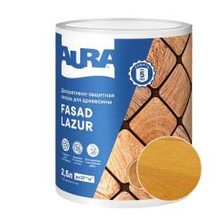 Лазурь декоративно-защитная AURA Fasad Lazur Дуб 2,5 л
