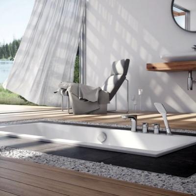 Ванна акриловая EXCELLENT Pryzmat Slim 180*80 см