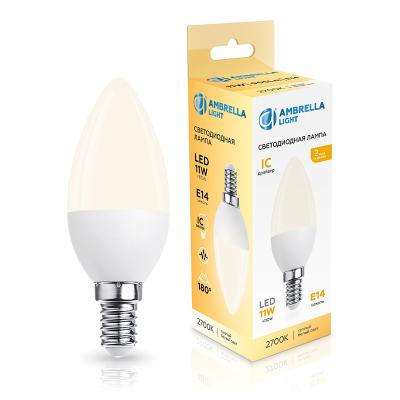Лампа LED AMBRELLA 11W/E14/2700К свеча 371113