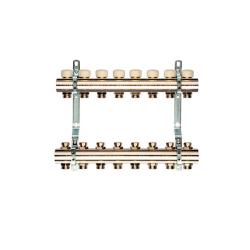 Коллектор латунный GENERAL FITTINGS 8 выходов 1*3/4" EK 650093N100508U