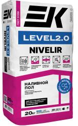 Наливной пол ЕК level 2.0. Nivelir 20 кг