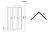 Душевая кабина GROSSMAN 90*90 см GR-251D