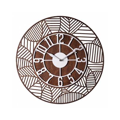 Часы настенные РУБИН Ажур дерево 40 см 4000-001