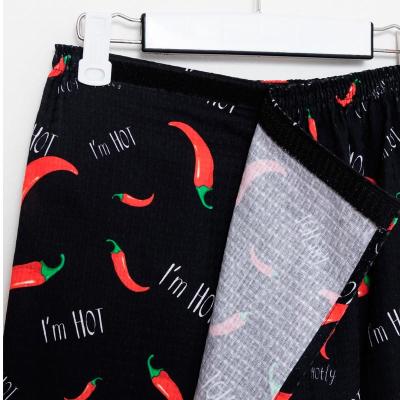 Килт банный ЭТЕЛЬ Перчики Черный