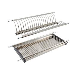 Посудосушитель встраиваемый нержавеющая сталь в L=600 мм /цвет- хром