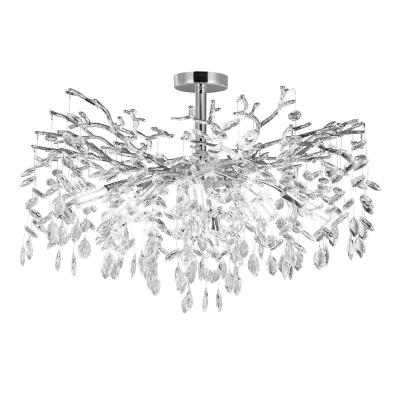 Люстра ЛАЙТ СФЕРА P8088/D800SV Серебро