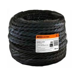 Провод ретро TDM Эко 3*2,5 мм2 черный