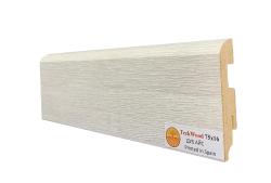 Плинтус ламинированный TECKWOOD Дуб айс покрытие ПВХ 2150*75*16 мм