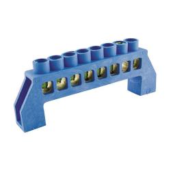 Шина нулевая TDM в изоляторе 8 групп 8*12 мм