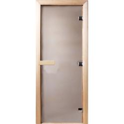 Дверь для бани DOORWOOD Сатин правое 1900*800 мм