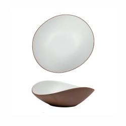 Блюдо 24,5*21,5см 800мл White Matt Taiga /P.L. Proff Cuisine/