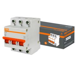 Автоматический выключатель TDM ВА47-63 3Р 40 А С 4,5 кА