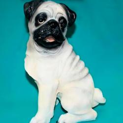 Фигурка садовая Собака мопс 049721