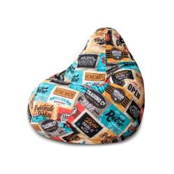 Кресло-мешок DREAMBAG Лейбл Бежевый 85*125 см