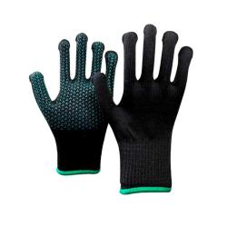 Перчатки х/б с гелевым ПВХ "Синтез" цв.черн,