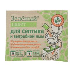 Биопрепарат для выгребных ям ДОКТОР РОБИК Зеленый пакет 40 г