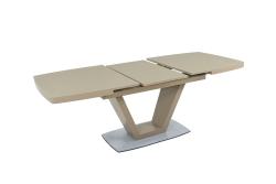 Стол AROOMA Фоджа Стекло OptiWhite матте 1600(2100)*900 мм