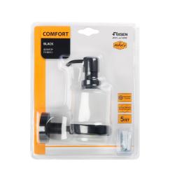 Дозатор жидкого мыла FIXSEN Comfort Black