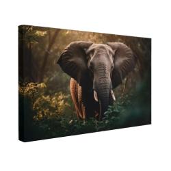 Картина печат. на дер.подрамнике 50*70 Слон /1-196/Симфония/
