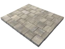 Плитка тротуарная BRAER Старый город Ландхаус Колормикс Туман