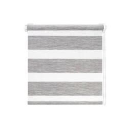 014.04 Рулон.штора День/Ночь Вудэн Светло-серый 38х160 /АС МАРТ/