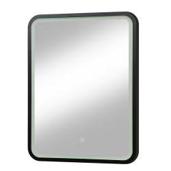 Зеркало КОНТИНЕНТ Enjoy Black Led 60*80 см 
