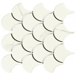 Мозаика BONAPARTE Calacatta scale 21,9*25,5 см