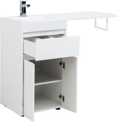 Тумба с раковиной AQUANET Токио 110 L с дверками