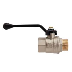 Кран шаровой HOOBS длинная ручка 1/2" ВР-НР